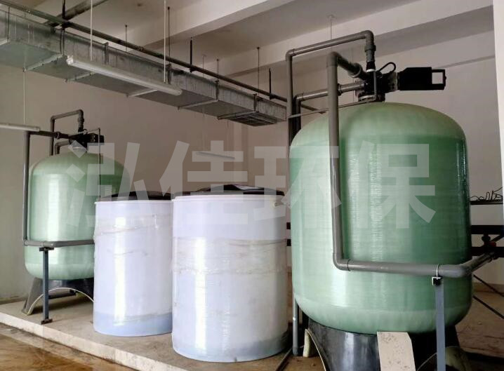 青岛纯水设备公司为城阳皓白水洗厂软化水设备安装完成
